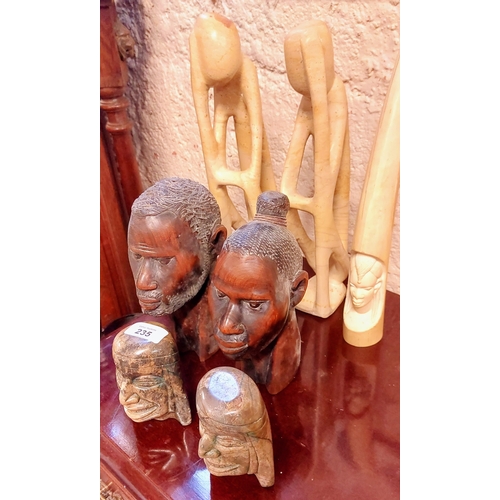 235 - Collection of Carved Figures