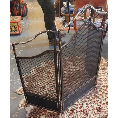 245 - Wrought Iron Folding Fire Guard