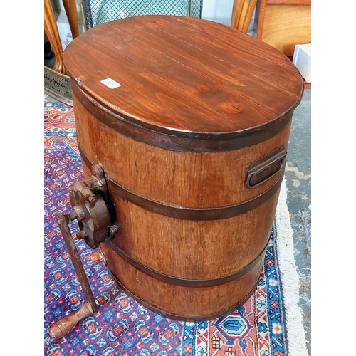 253 - Barrel Butter Churn