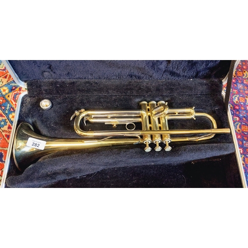 282 - Trumpet - Blessing Scholastic Elkhart Inc USA - with Case