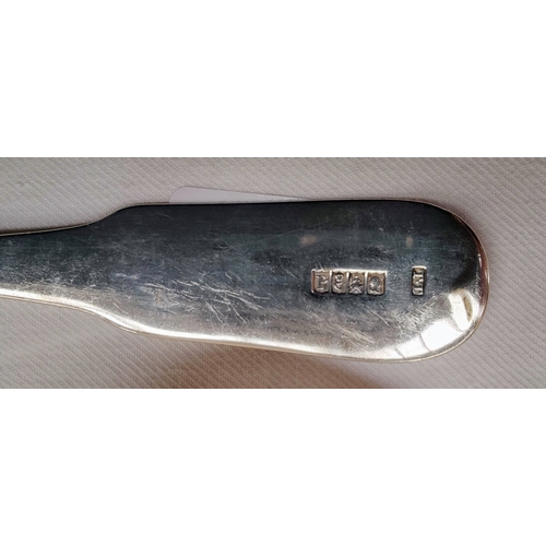 Pair of Irish Serving Spoons Dublin 1811 Thomas Townsend