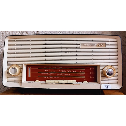 38 - Murphy 674 Mains Radio