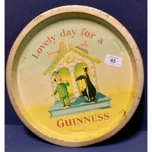 63 - Lovely Day For a Guinness - Original Drinks Tray