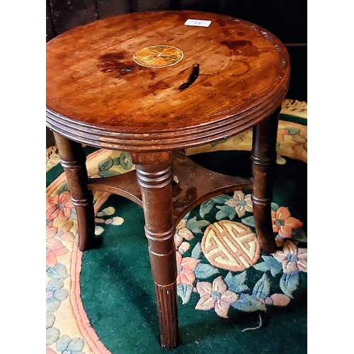 73 - 2 Georgian Mahogany Round Stools