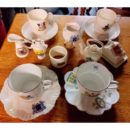 96 - Selection of Goss Ware China