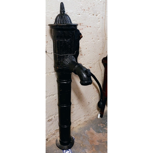 194 - Full-Size Cast Iron Cow Tail Pump