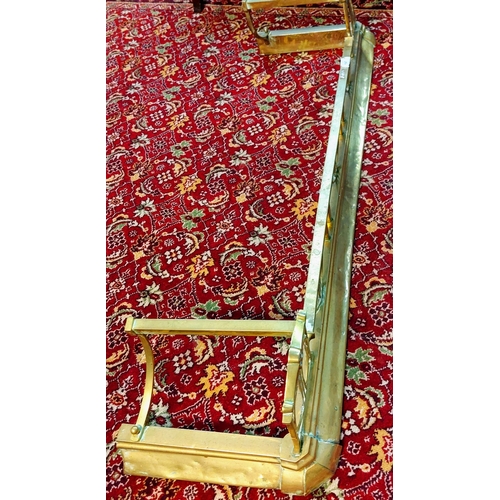 197 - Brass Fender - C. 134cm W
