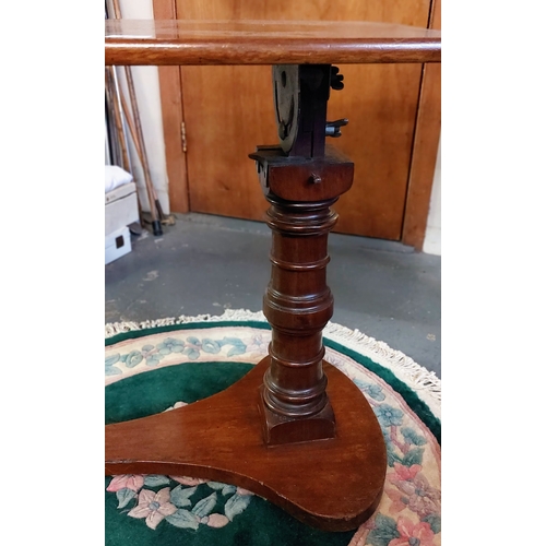 311 - 19th Century Mahogany Adjustable Reading Table - C. 80cm W x 40cm D