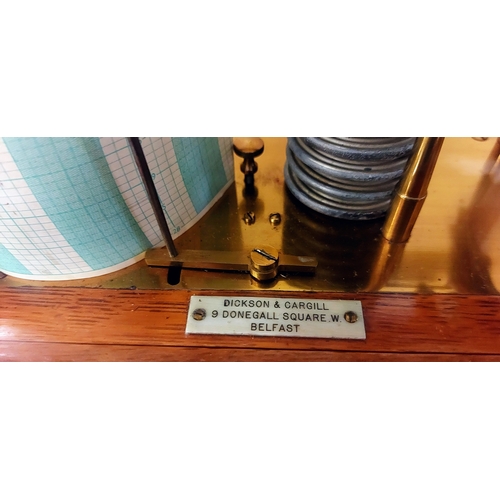 483 - Barograph by Dickson & Cargill, Belfast