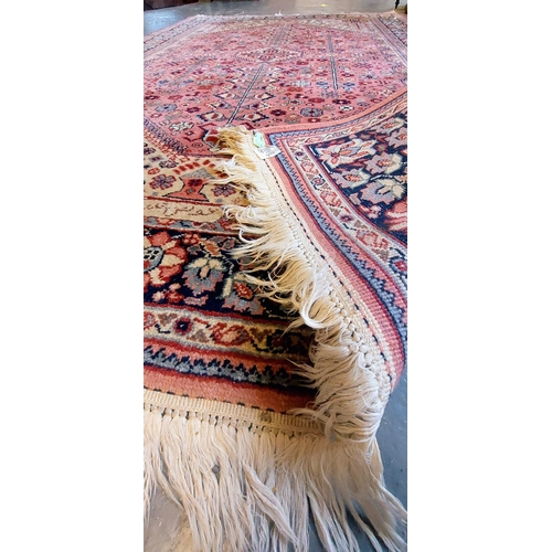 535 - Woolen Hand Knotted Carpet Square - C. 260cm x 155cm