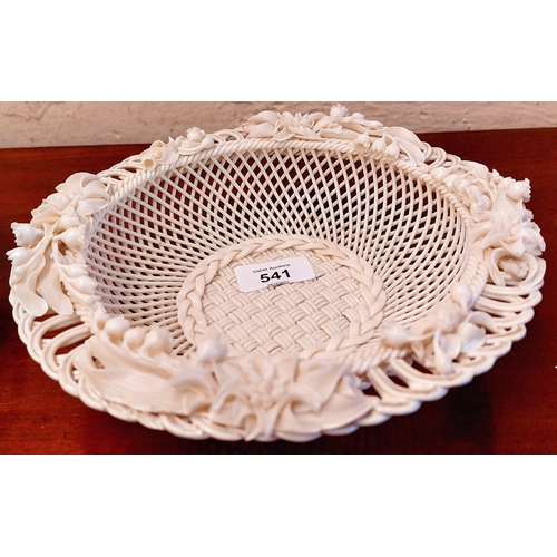 541 - 2 Belleek Lattice Work Bowls