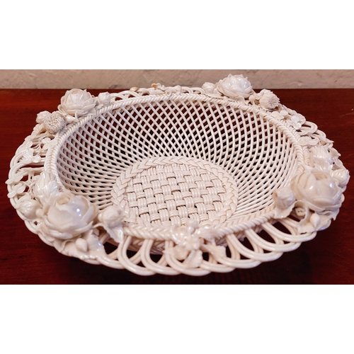 541 - 2 Belleek Lattice Work Bowls