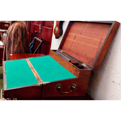 560 - Marquetry Inlaid Writing Box