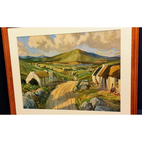 601 - Pair of Framed West of Ireland Prints - C. 54cm x 44cm