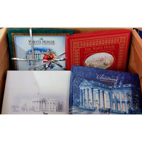 608 - 12 Boxed White House Christmas Decorations - 2009-2017, 2004, 2006, 2007