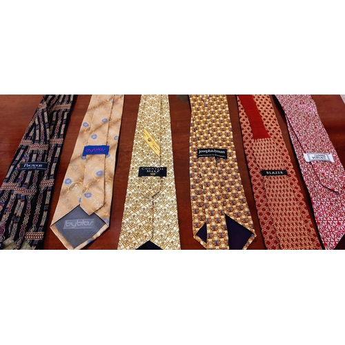 624 - 6 Silk Ties inc. one by Versace