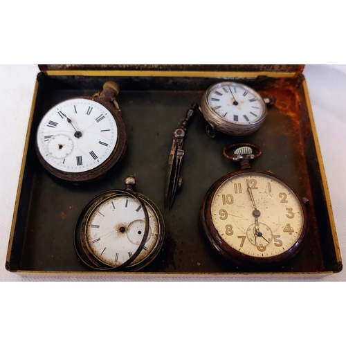 658 - 4 Pocket Watches