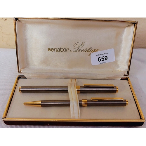 659 - Senator Prestige Pen Set in Presentation Case