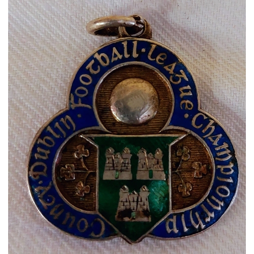 663 - Collection of Medals inc. GAA Silver Medal 1903,  RDS, Saoirse Creidim, Eucharistic Congress etc