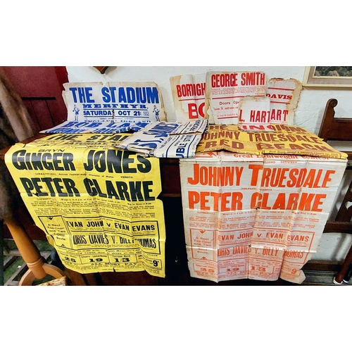 671 - 10 Vintage Boxing Posters