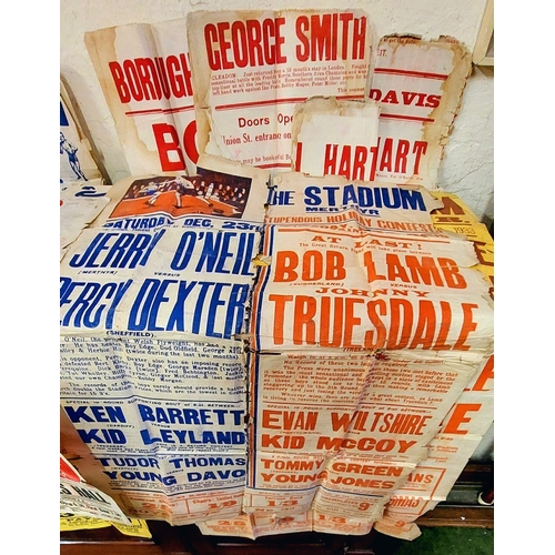 671 - 10 Vintage Boxing Posters