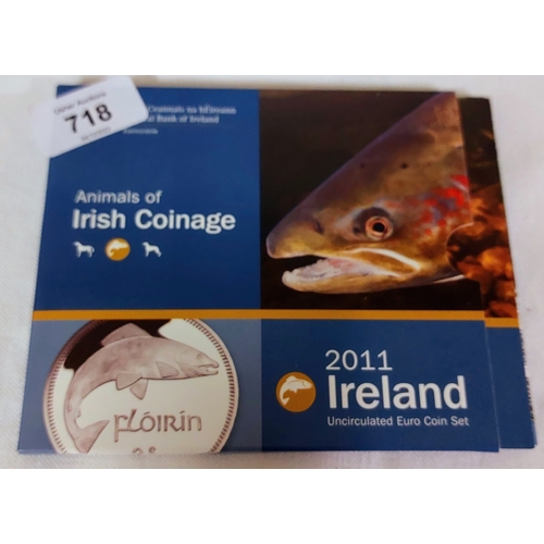 718 - Animals of Irish Coinage Set 2011