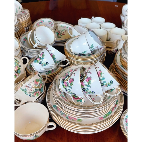 772 - Large Lot of Indian Tree Dinnerware - Approx 150 Pieces