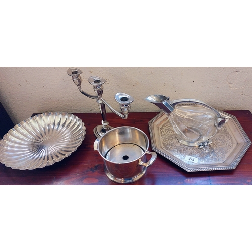 775 - Good Selection of Silver Plated Ware