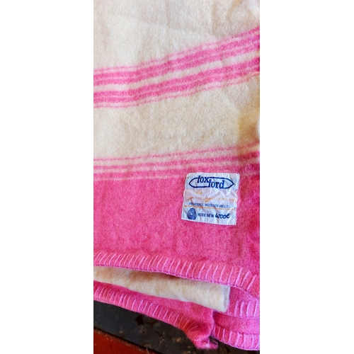 778 - 4 Foxford Wool Blankets