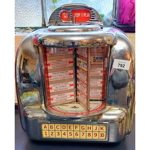 792 - Chrome Jukebox