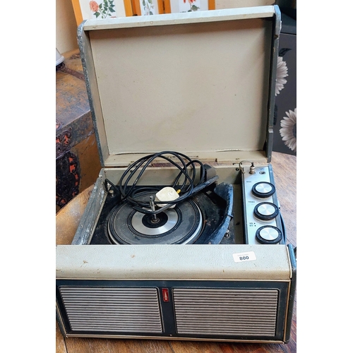 800 - Bush Vintage Record Player - As Found