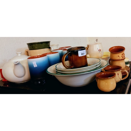 861 - Collection of Mixed Kitchenware