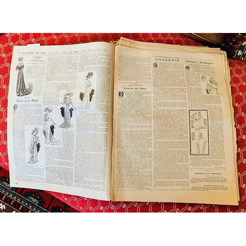 308 - 12 x French Le Petit Echo de la Mode Fashion & Pattern Magazines from the early 1900's