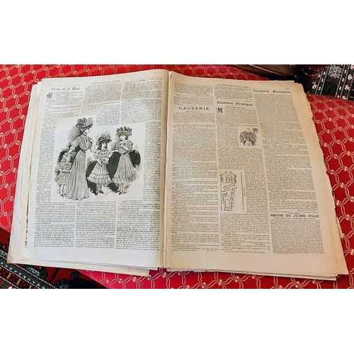 308 - 12 x French Le Petit Echo de la Mode Fashion & Pattern Magazines from the early 1900's