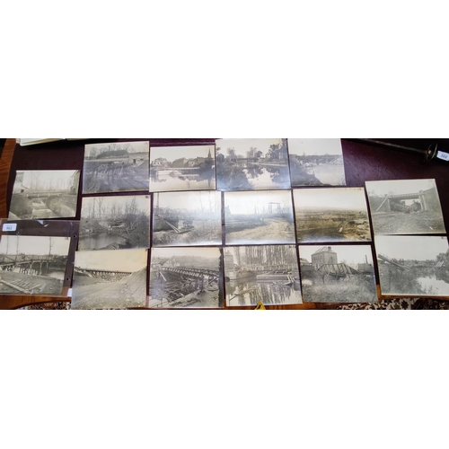 562 - Collection of 24 World War 1 Photographs