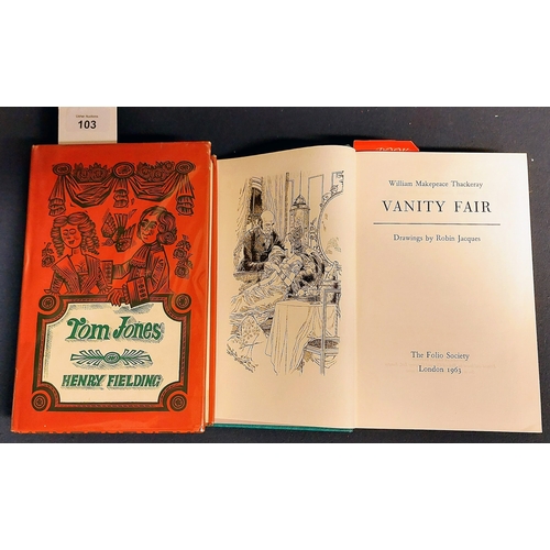 103 - Tom Jones by Henry Fielding & Vanity Fair by Thackeray