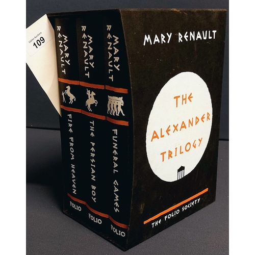 109 - The Alexander Trilogy by Mary Renault - Folio Society in Slip Case