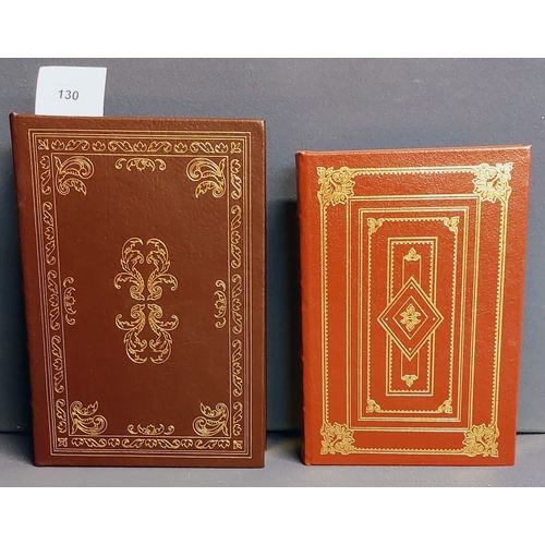 130 - 2 Easton Press Volumes - 