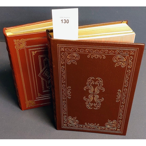 130 - 2 Easton Press Volumes - 