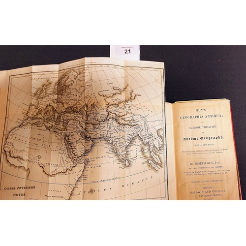 21 - Guy's Geographia Antiqua - with fold-out maps