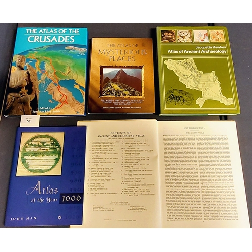 51 - Selection of 5 Atlas Volumes - inc. 