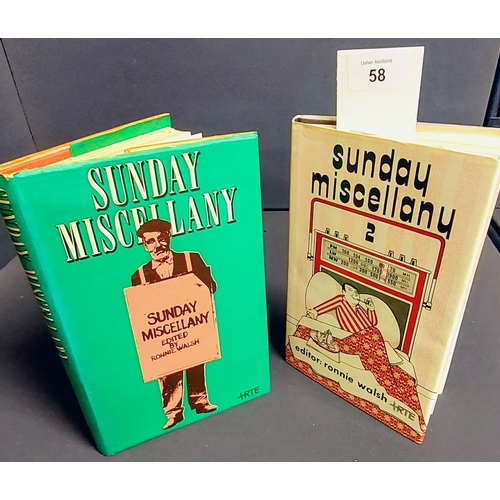 58 - 2 Volumes of Sunday Miscellany by Ronnie Walsh