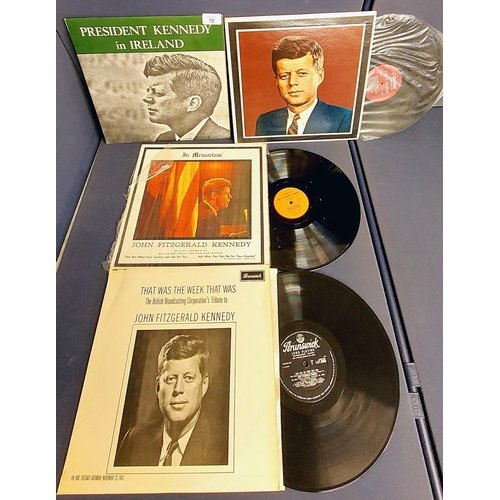 70 - 4 John F Kennedy Records