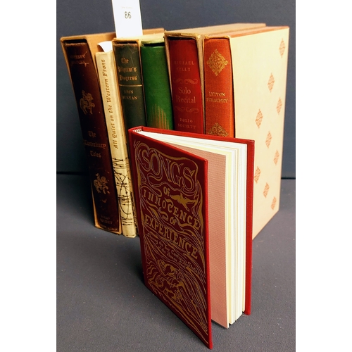 86 - 7 Folio Society Editions, Most in Slip Cases - Inc 