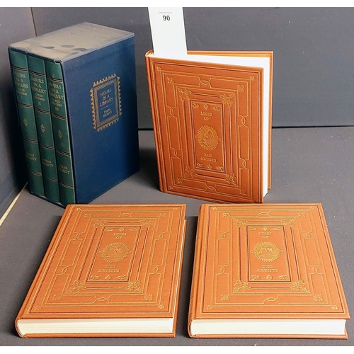 90 - 2 Folio Society Cased Editions - Leslie Stephen Vols I-III of 