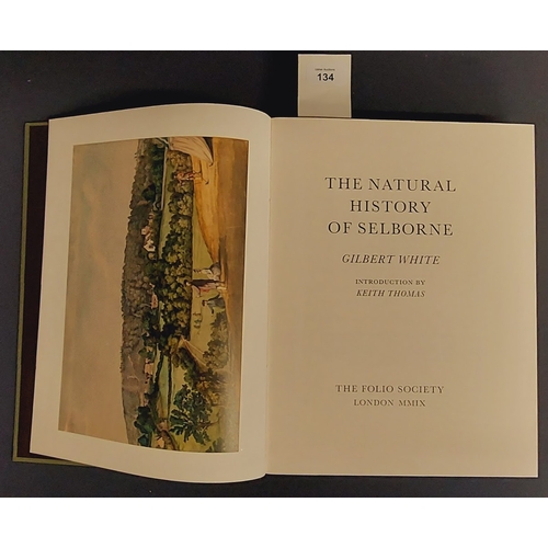 134 - The Natural History of Selborne by Gilbert White - Folio Society in Slip Case