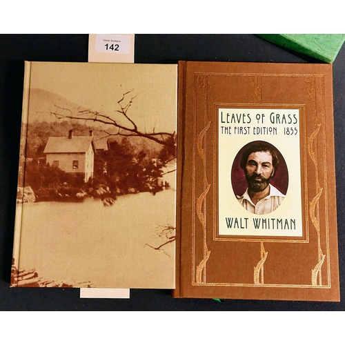 142 - Walt Whitman - 2 Volumes - 