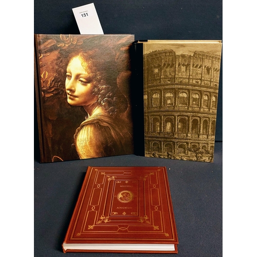 151 - Goethe Italian Journey, Leonardo Da Vinci by Kenneth Clark & The Life of Michelangelo by Giorgio Vas... 