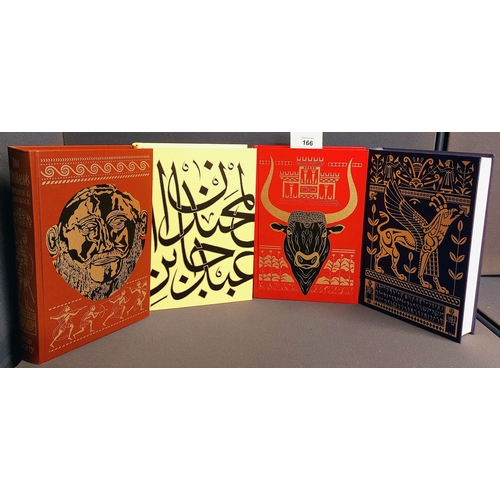 166 - 4 Folio Society Classical Volumes - The Ottoman Empire, The Minoans, The Phoenicians & The Mycenaean... 