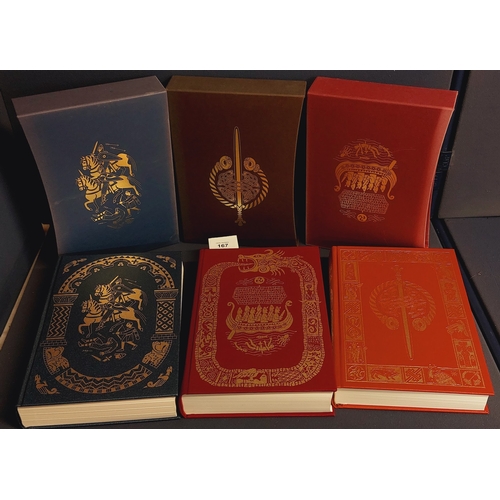 167 - 3 Folio Society Volumes - The Celts, The Vikings & The Normans